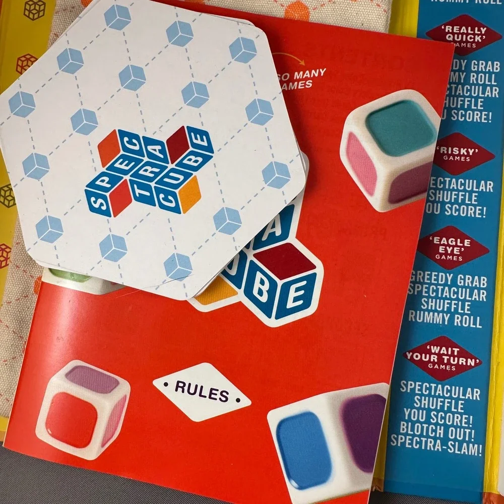 Funnybone Toys SPECTRA CUBE Games 30 Color Cubes Ages 6-99 Family‎ Fun